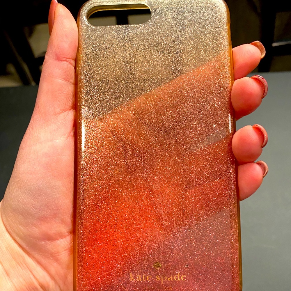 Kate spade iPhone 7 glitter case!